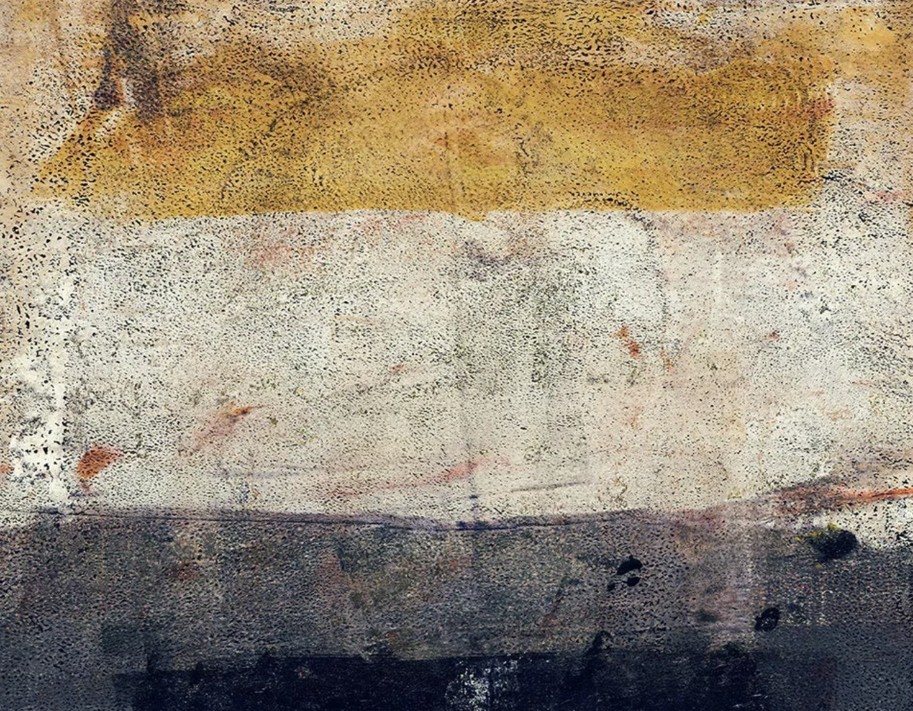 Cuadro abstracto tricolor
