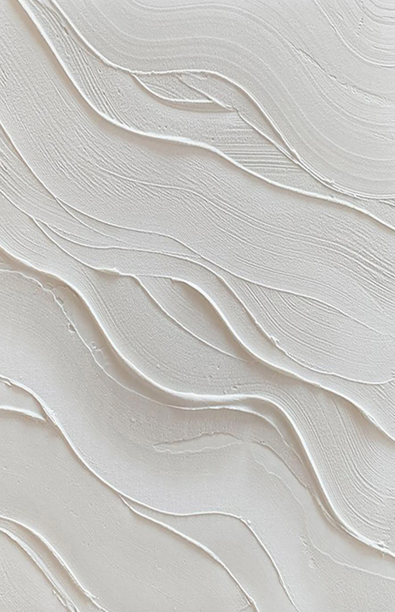 Cuadro Pintado a Mano textura ,  Ondas