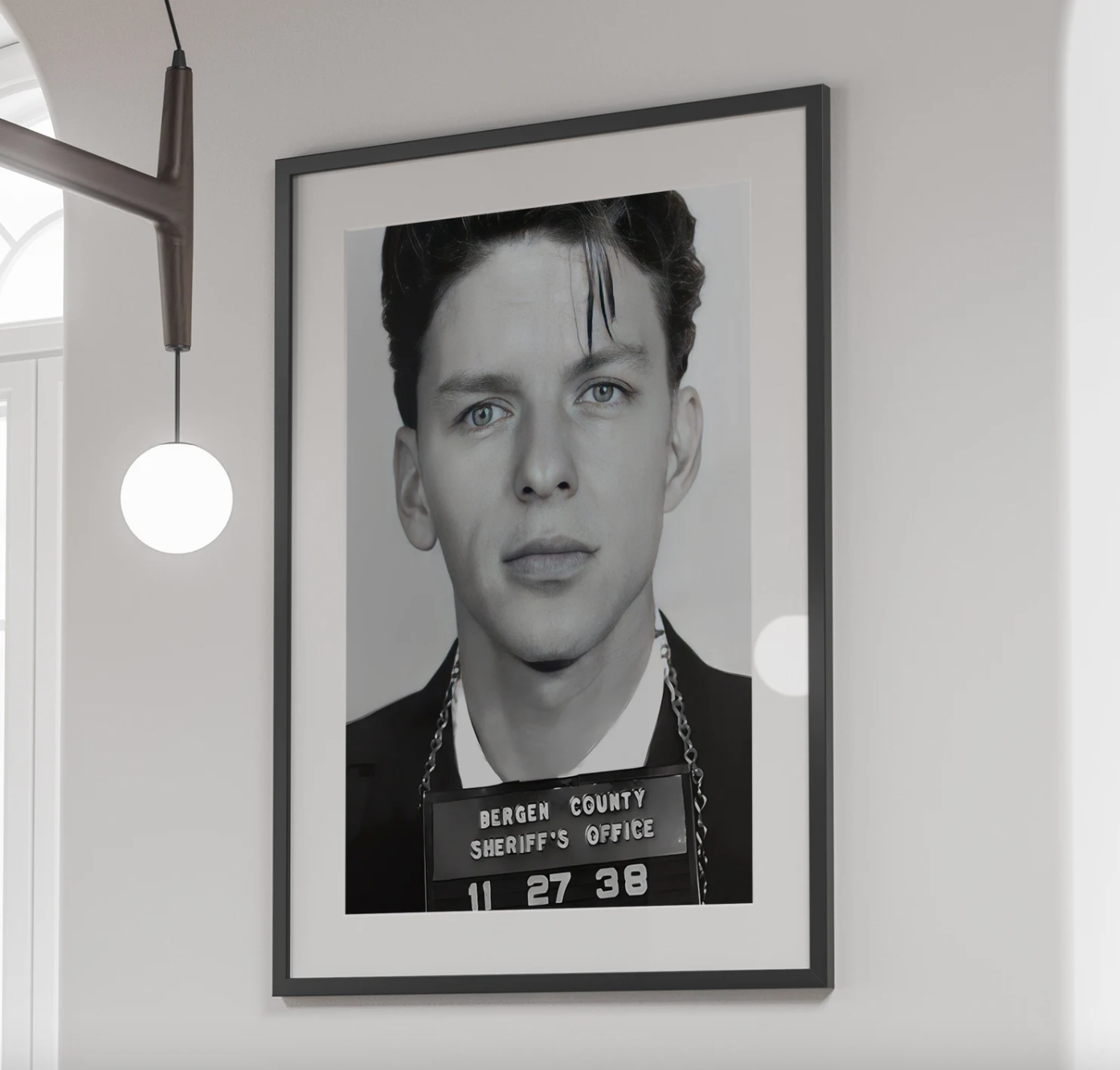 Personajes, Cuadro de Frank Sinatra