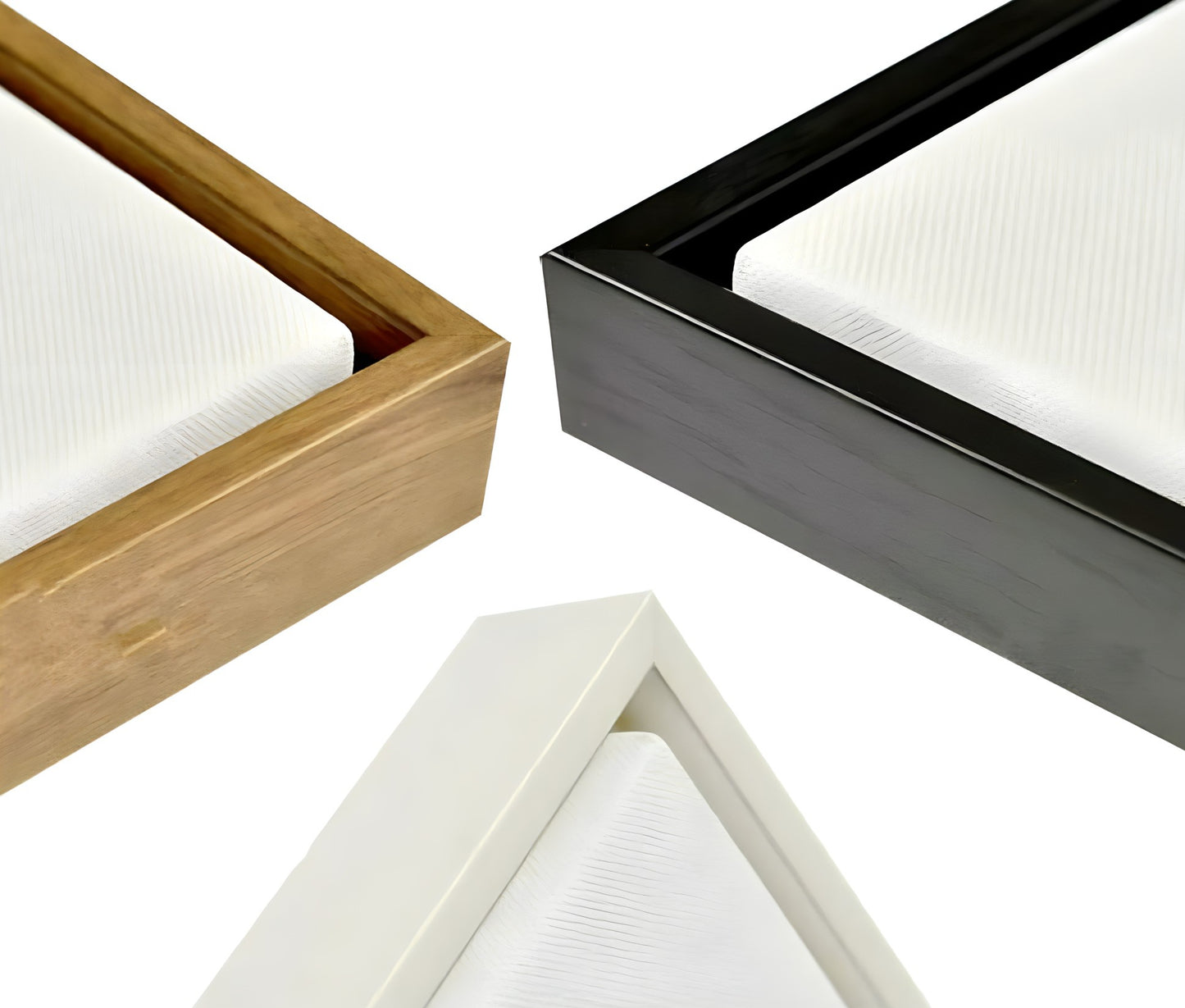 Cuadro Pintado a Mano textura , Dorado sobre Blanco