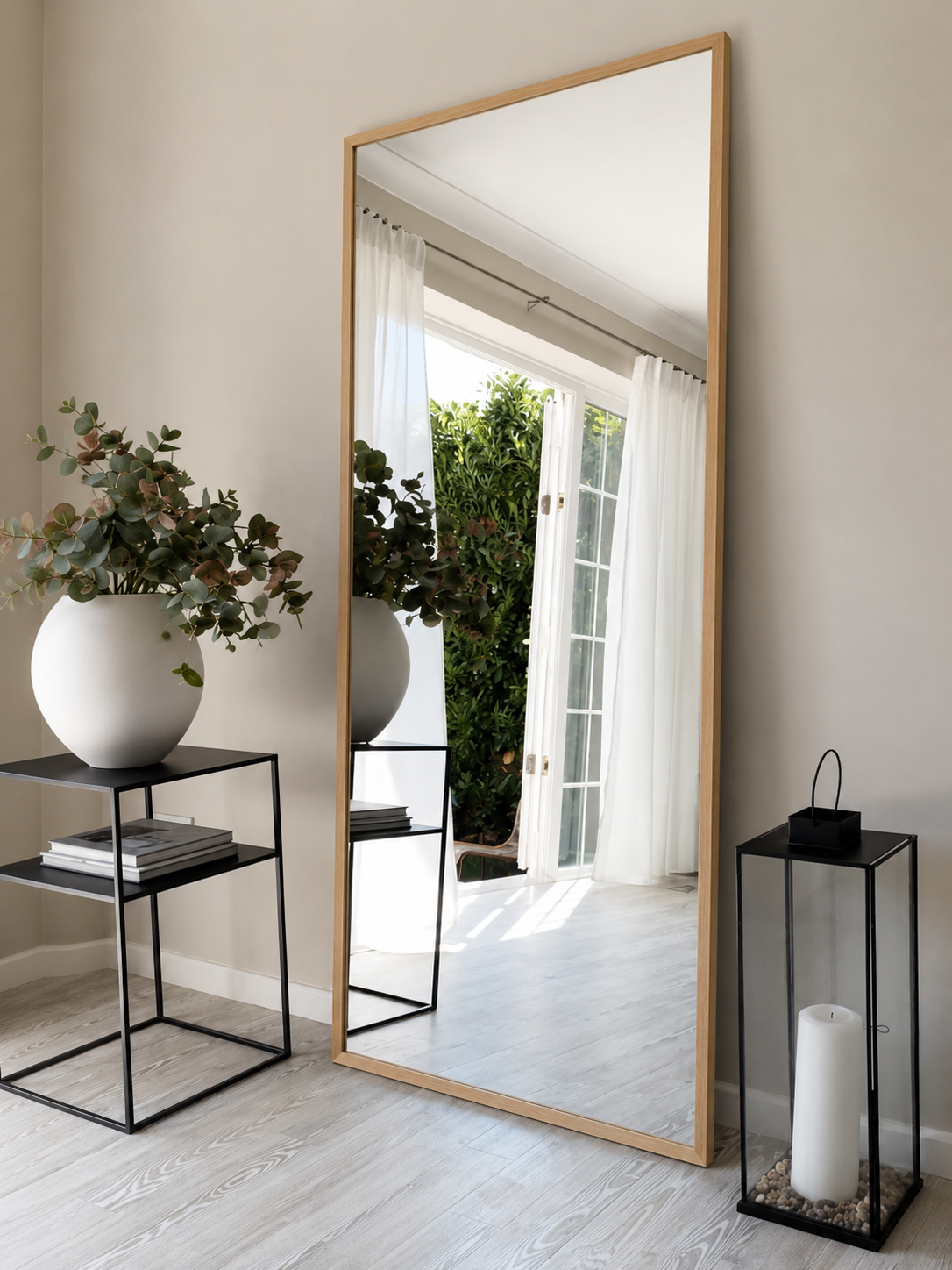 Espejo Simple Pure Madera ,  Marco madera Tepa