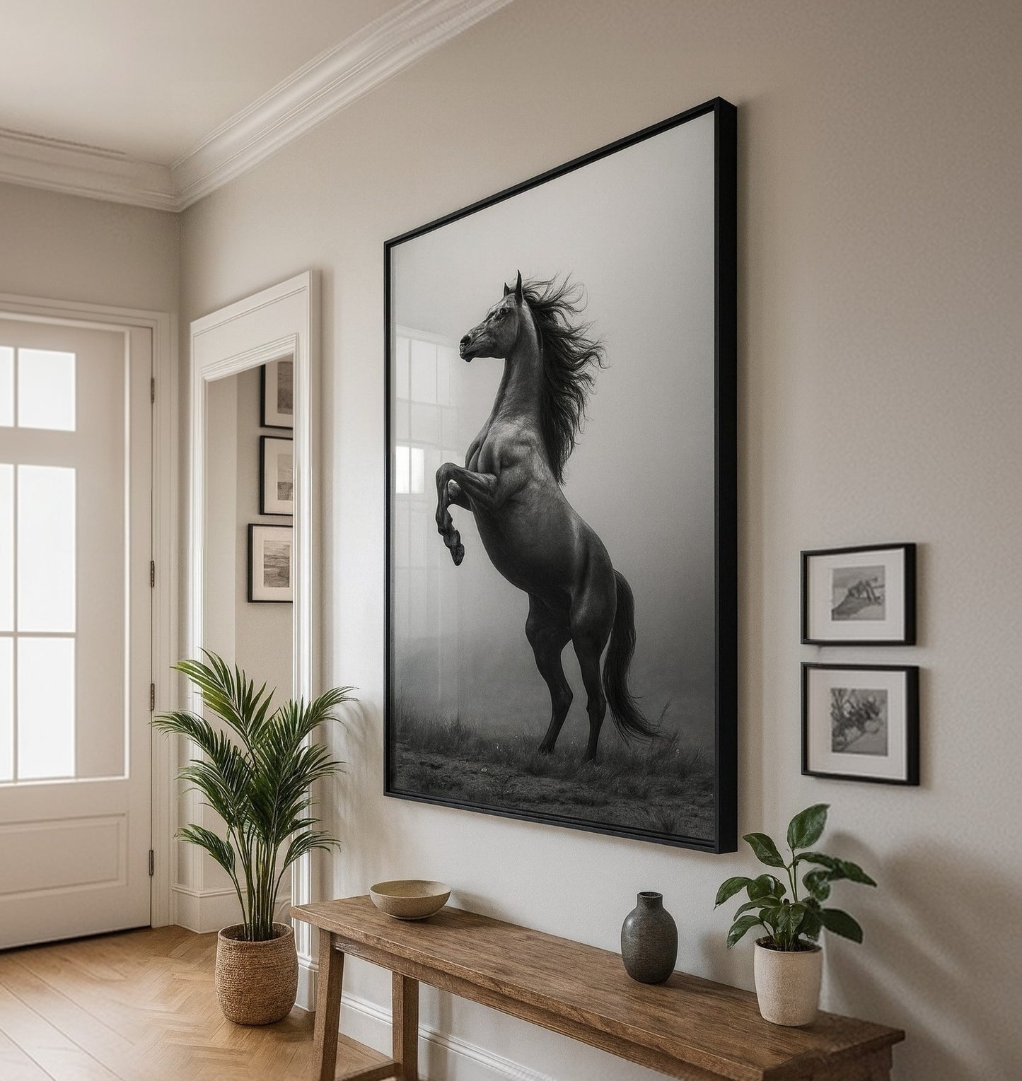 Cuadro de Animales, Caballo semental