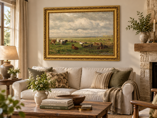 Cuadro Campestre Canvas , campo