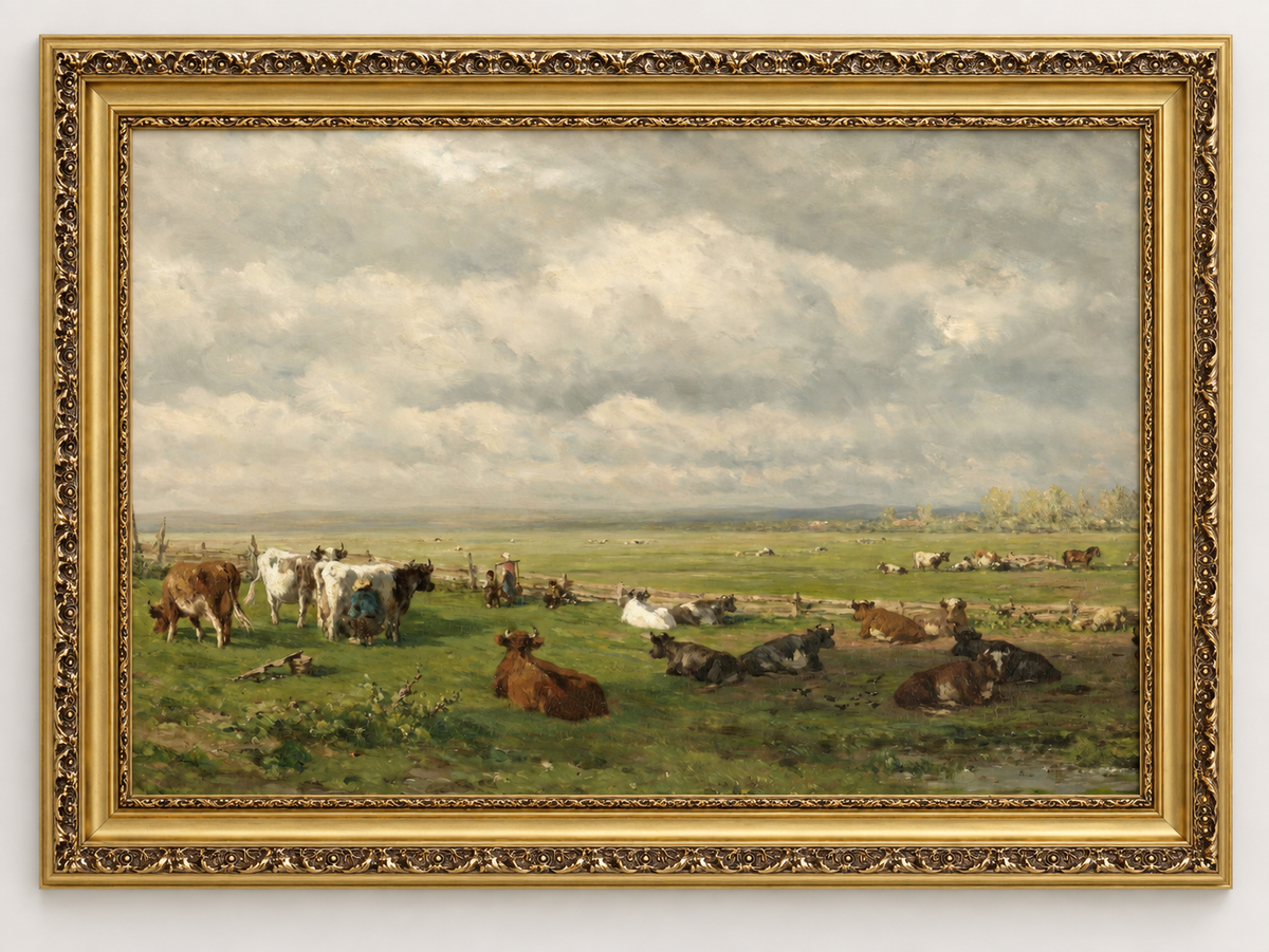 Cuadro Campestre Canvas , campo