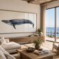 Cuadro de Animales, Ballena Azul