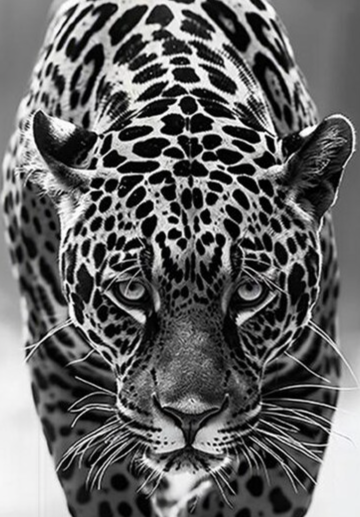 Cuadro de Animales , Leopardo