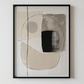 Cuadro Neutro y Beige , Abstracto SIEK 2