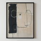 Cuadro Neutro y Beige , Abstracto SIEK 3