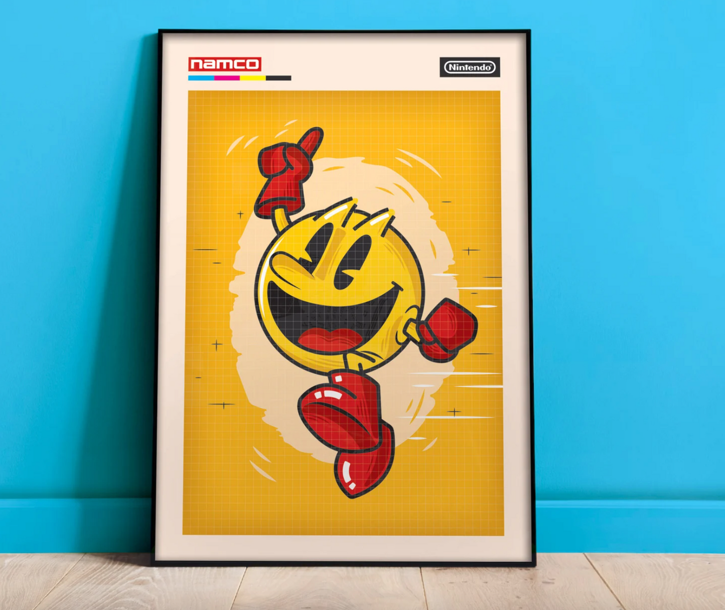 Cuadro de Pacman , videojuegos y hobbies.