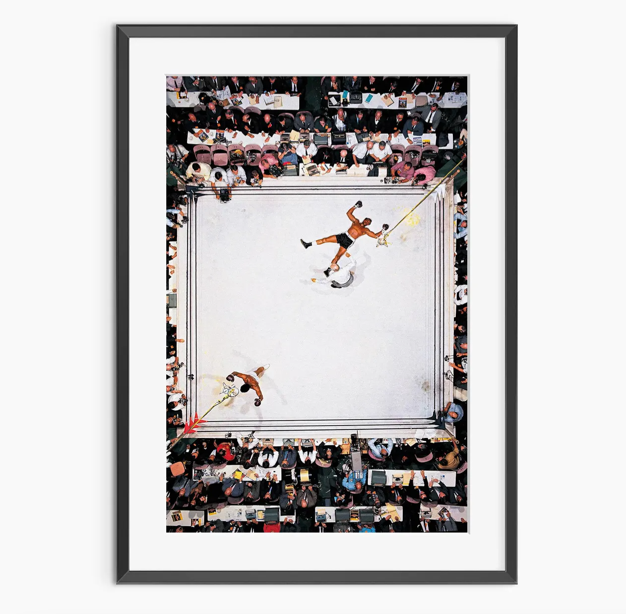 Personajes, Cuadro de Muhammad Ali 2 ring