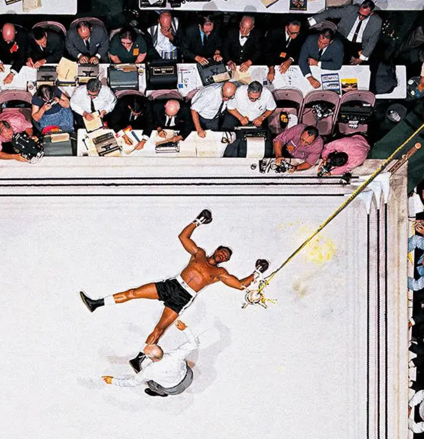 Personajes, Cuadro de Muhammad Ali 2 ring