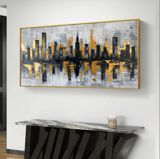 Cuadro Canvas XL abstracto 73 skyline
