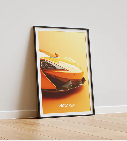 Cuadro de Auto  , Mclaren