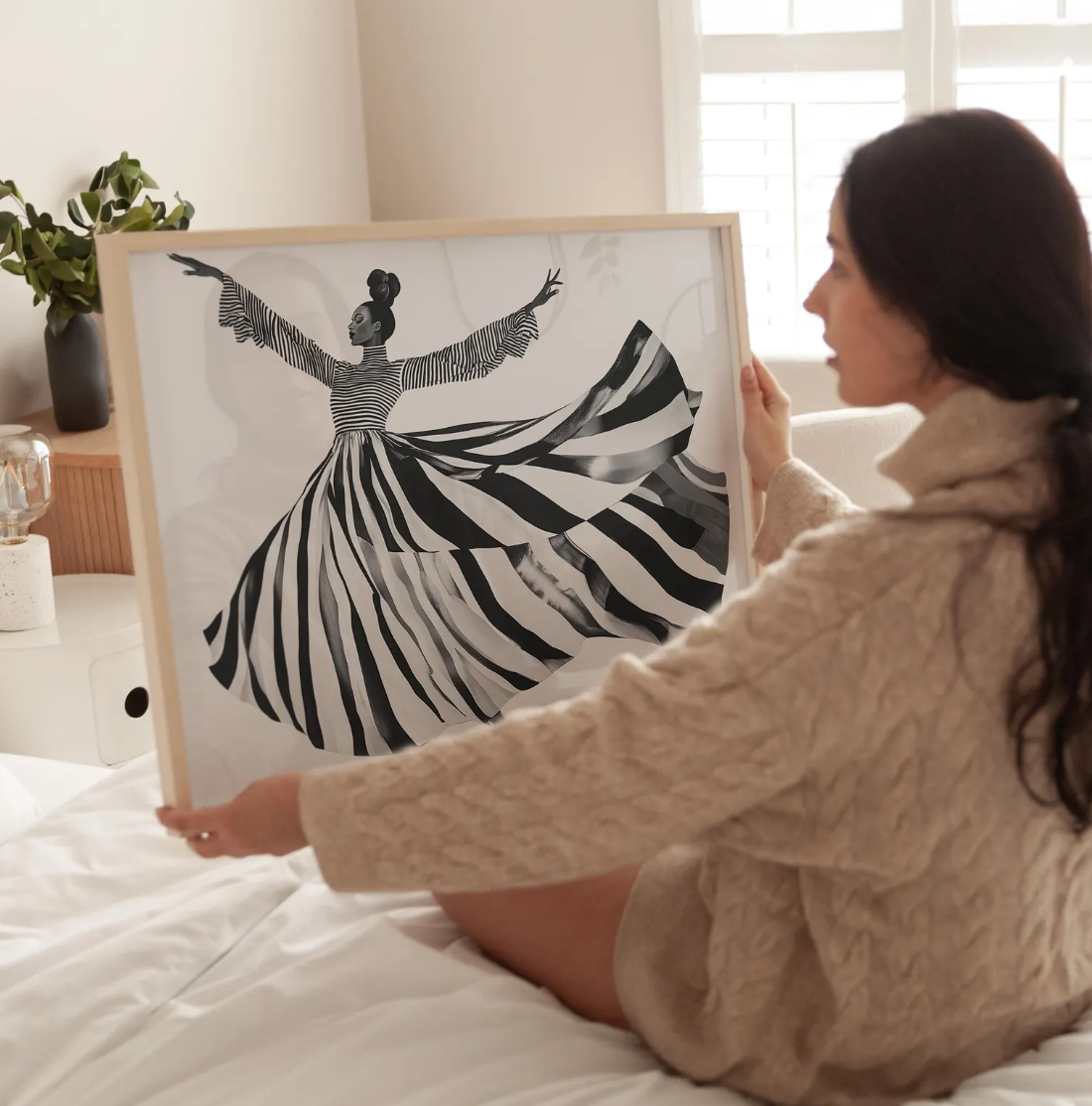 Cuadro de Mujer, danza