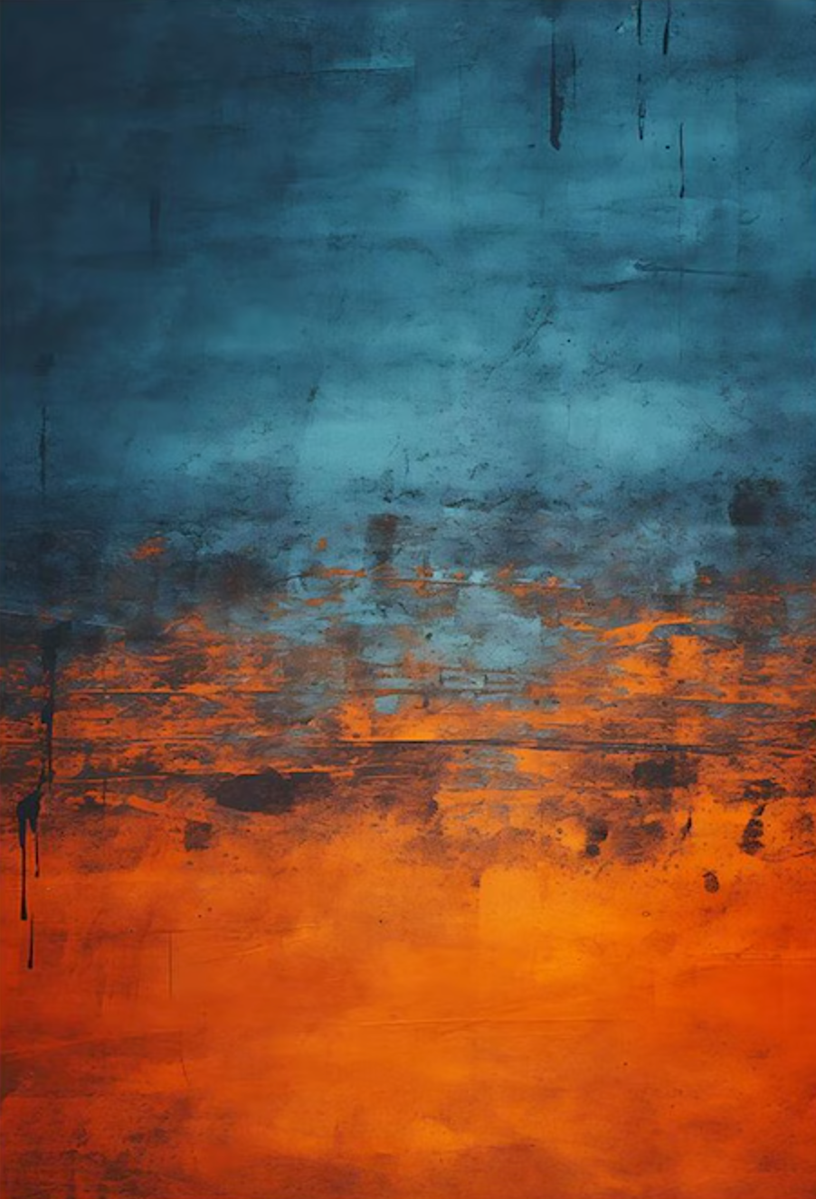 Set 3 Cuadros abstractos, colores vivos