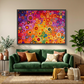 Cuadro Canvas XL 83 , Abstracto Circulos de colores.