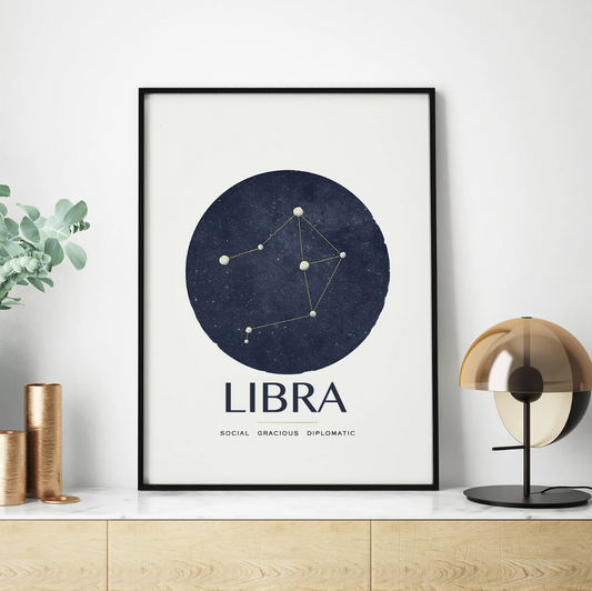 Cuadro Zodiaco , constelación Libra