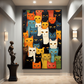 Cuadro de animales, Gatos