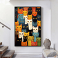 Cuadro de animales, Gatos