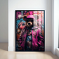Cuadro de animal  Street Art y cultura pop,  Oso Cool