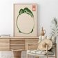 Set 3 Cuadros estilo Asiatico , Animales ranas.