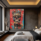 Cuadro Pop Art , Calavera coronada