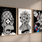 Set 3 Cuadros Urbanos Simpsons Pop Art