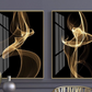 Set 3 Cuadros abstracto estelas