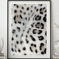 Cuadro de animal, piel de leopardo
