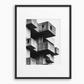 Cuadro de arquitectura brutalista