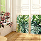 Set 2 Cuadros botanico honas monstera