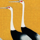 Cuadro de Animales , Grullas estilo japones