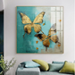 Cuadro de Mariposas Doradas , animales