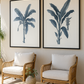 Set 2 Cuadros Botanicos, Platano Azul