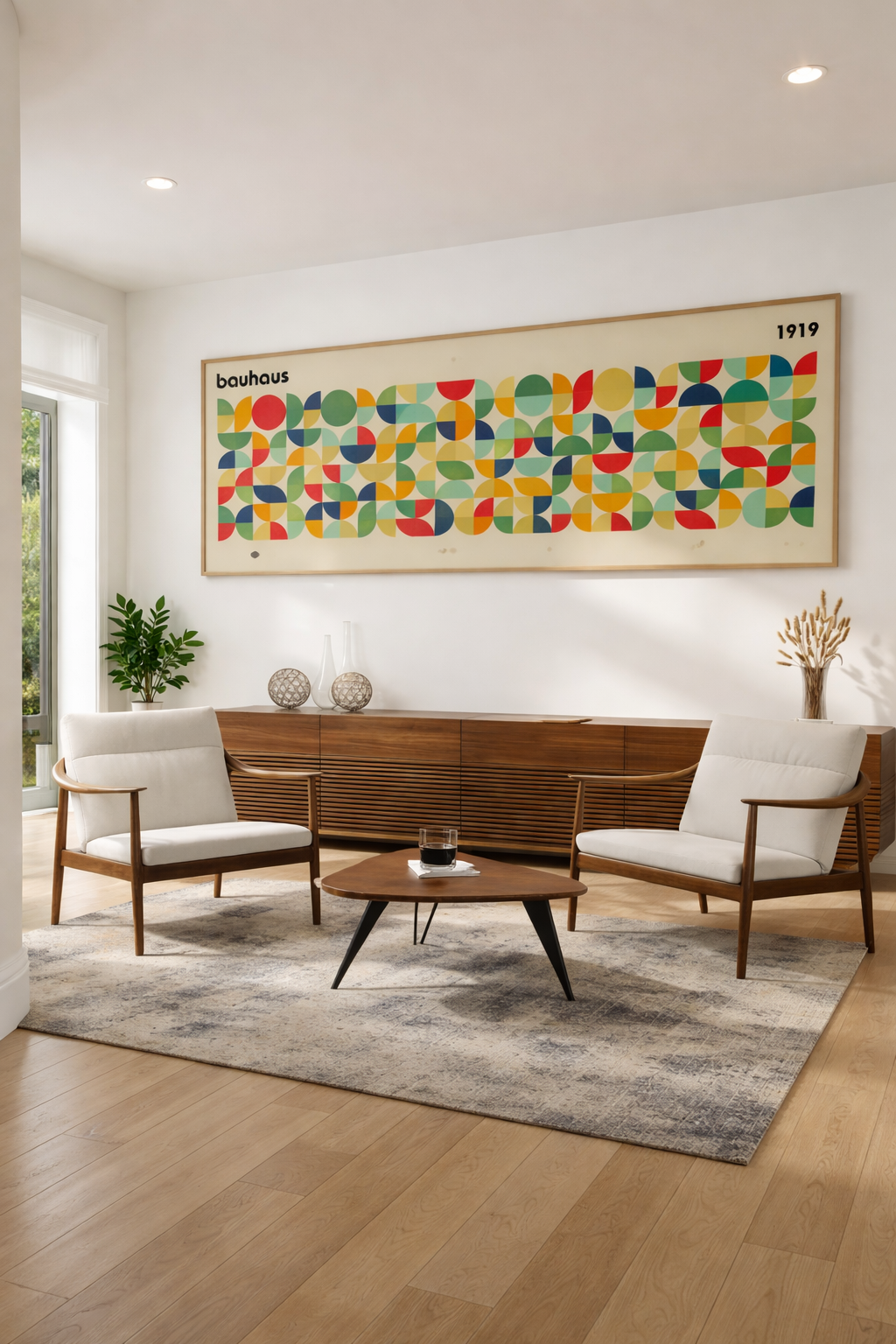Cuadro de Bauhaus , Cartel de exposición .