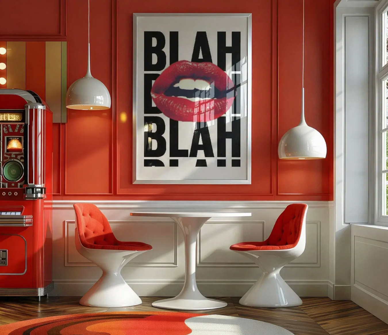 Cuadro Urbano , Pop Art, Blah Blah