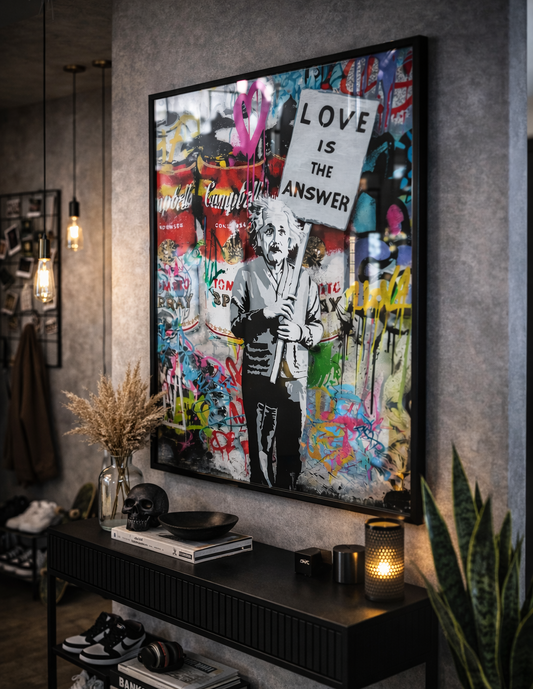 Cuadro Urbano , Arte Pop, Einstein