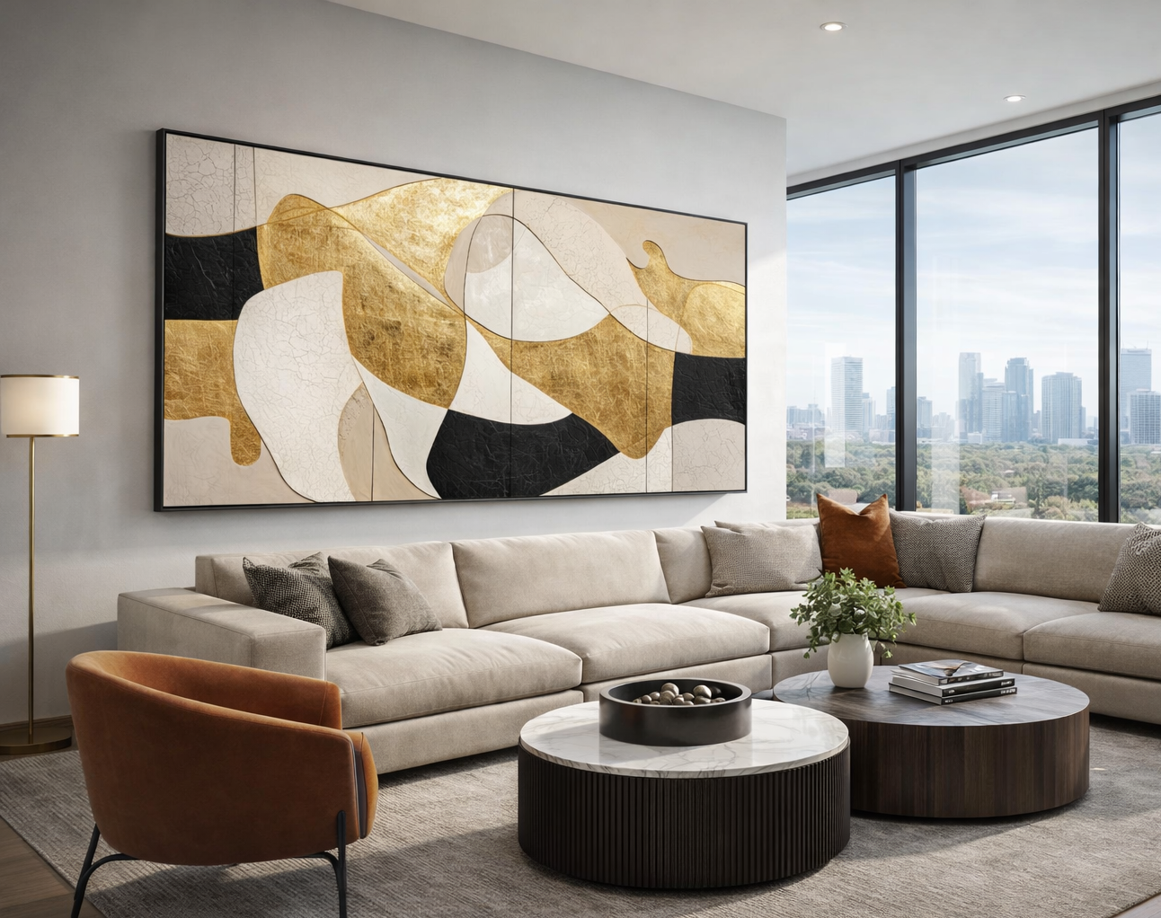 Cuadro Canvas XL abstracto 79