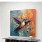 Cuadro de colibri  , animales