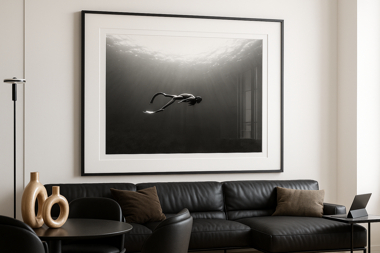 Cuadro de Fotografia , Oceano Buceando