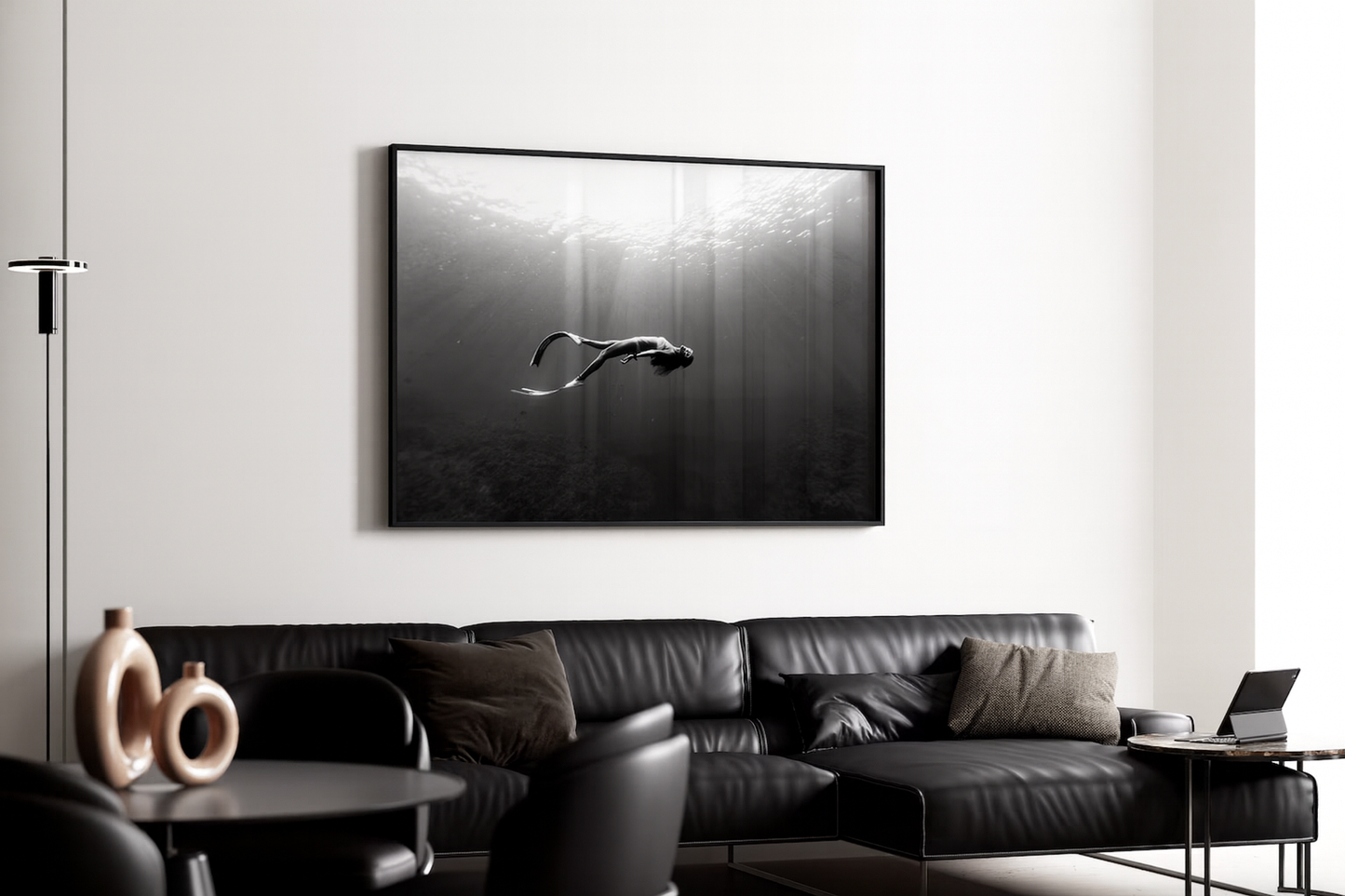 Cuadro de Fotografia , Oceano Buceando