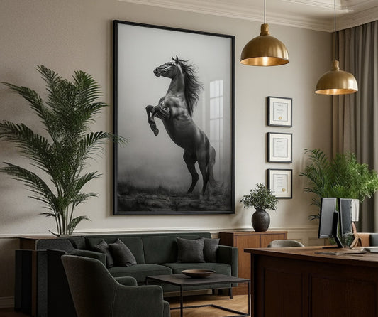 Cuadro de Animales, Caballo semental