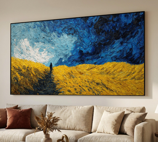 Cuadro Canvas XL 88 , Campo de trigo