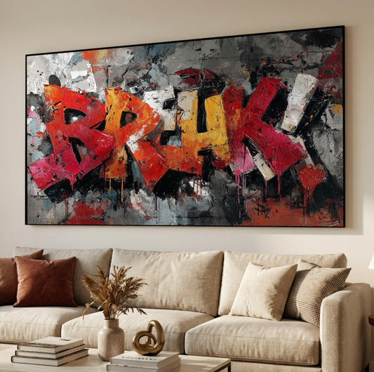 Cuadro Canvas XL 84 , Urbano grafity