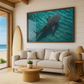 Cuadro de Animales,  Tiburon ballena