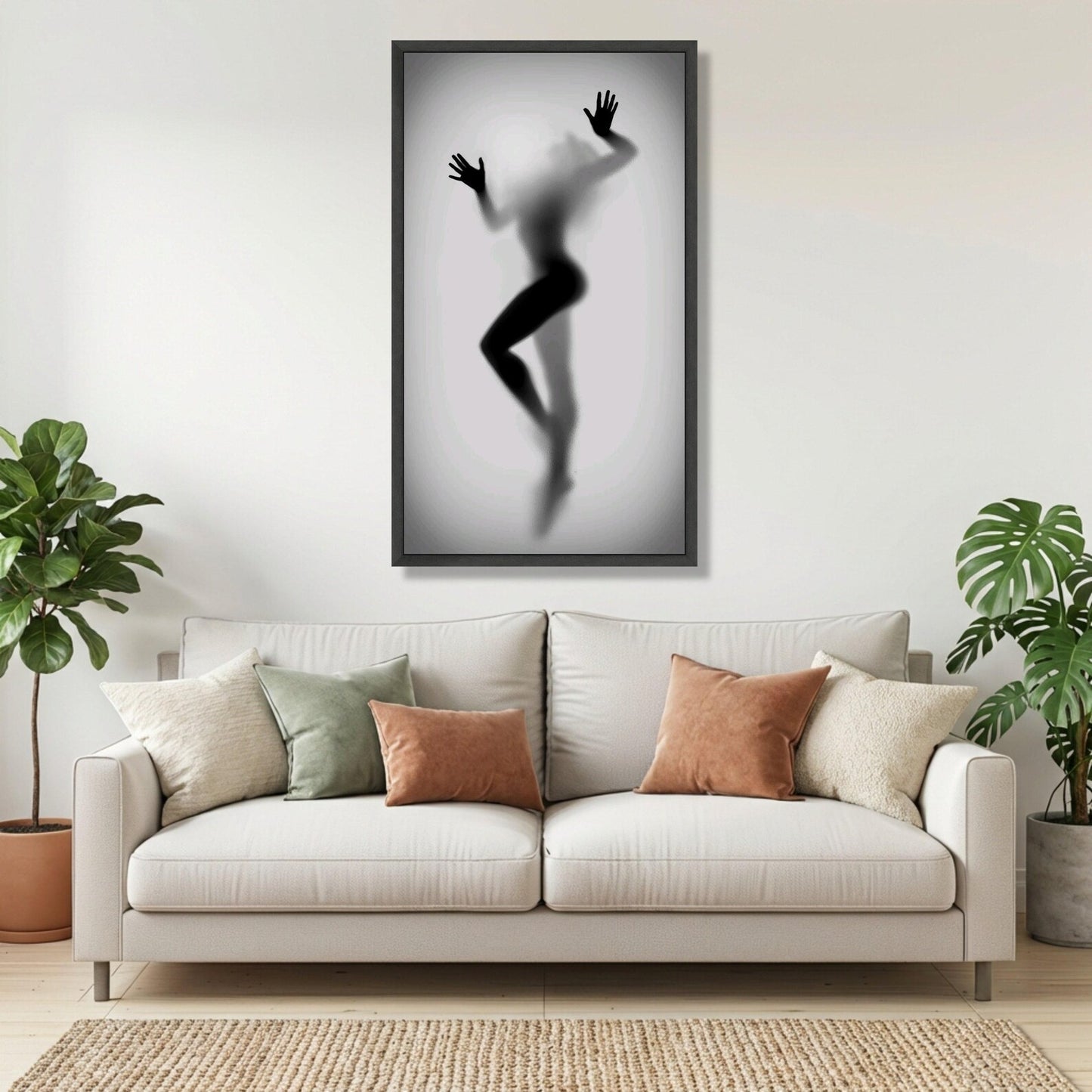 Cuadro de Silueta Mujer , fotografia artistica