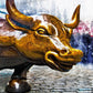 Cuadro de animales , toro embistiendo Nueva York
