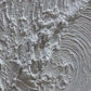 Cuadro Pintado a Mano textura ,  Ola blanca