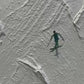 Cuadro Pintado a Mano textura , esquiando y nieve