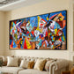 Cuadro Canvas XL 82 , Abstracto colores.
